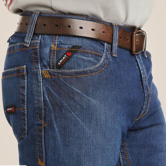 Men’s Ariat M4 relaxed boot cut FR jeans 32x34 brand new with tags - Picture 6 of 8